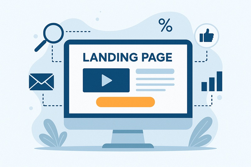 landing page