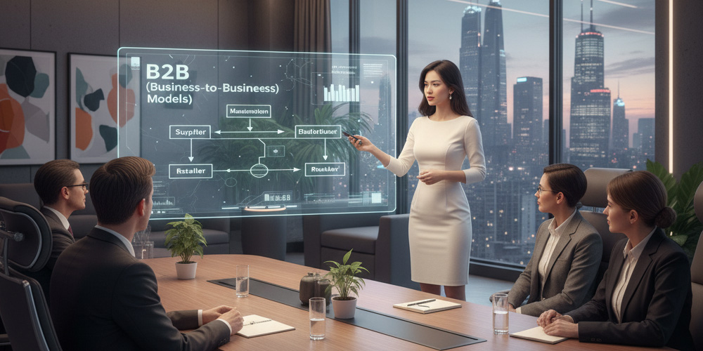 B2B là gì Các mô hình B2B phổ biến