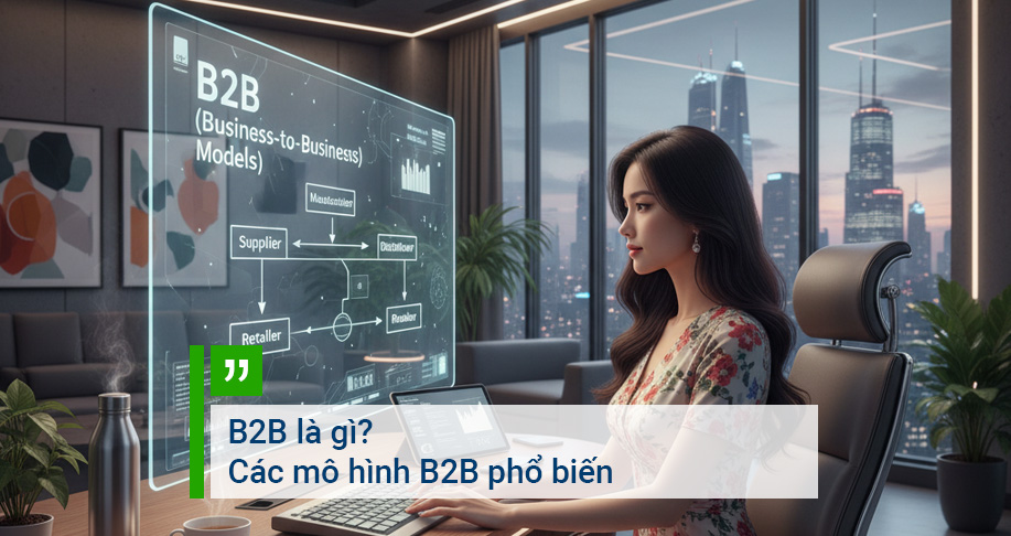 B2B là gì? Các mô hình B2B phổ biến