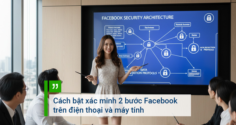 Cách bật xác minh 2 bước Facebook trên điện thoại và máy tính