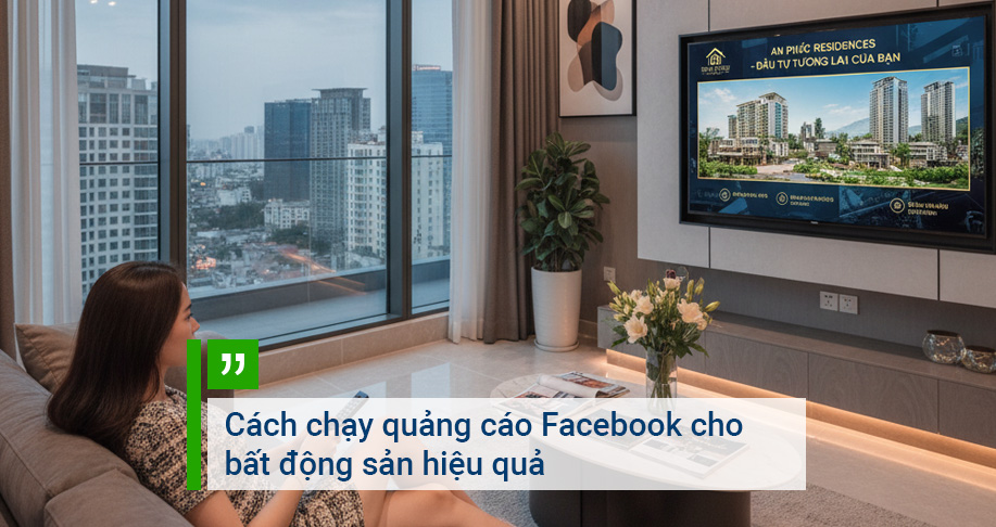 Cách chạy quảng cáo Facebook cho bất động sản hiệu quả