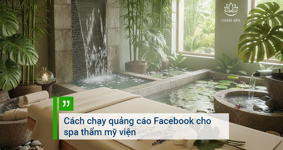 Cách chạy quảng cáo Facebook cho spa thẩm mỹ viện