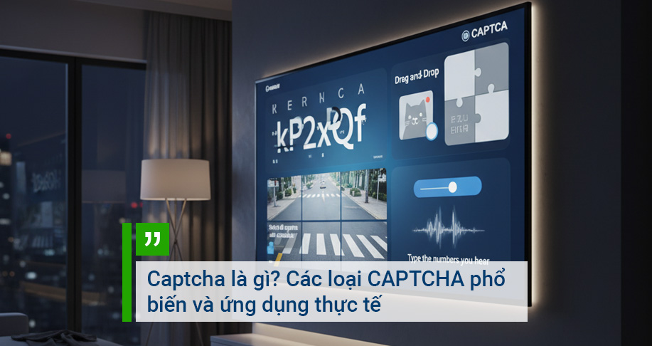 Captcha là gì? Các loại CAPTCHA phổ biến và ứng dụng thực tế