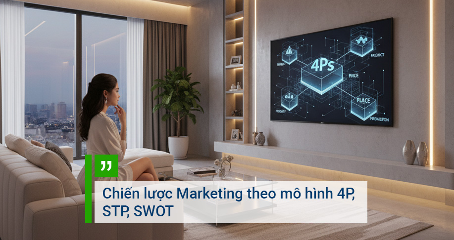 Chiến lược Marketing theo mô hình 4P, STP, SWOT