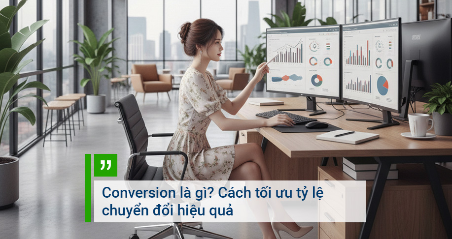 Conversion là gì? Cách tối ưu tỷ lệ chuyển đổi hiệu quả