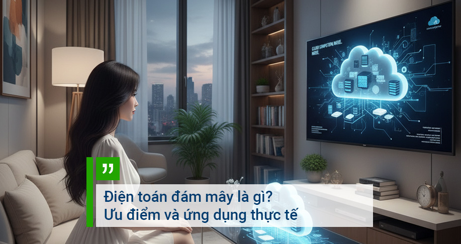 Điện toán đám mây là gì? Ưu điểm và ứng dụng thực tế