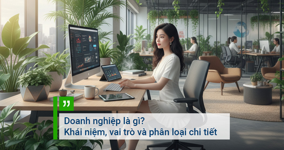 Doanh nghiệp là gì? Khái niệm, vai trò và phân loại chi tiết