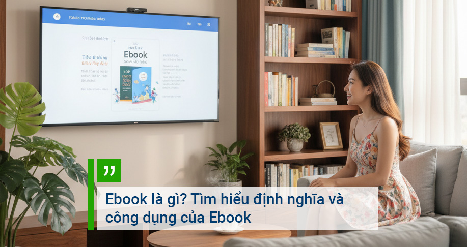 Ebook là gì? Tìm hiểu định nghĩa và công dụng của Ebook