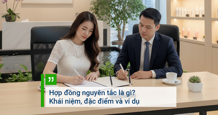 Hợp đồng nguyên tắc là gì? Khái niệm, đặc điểm và ví dụ