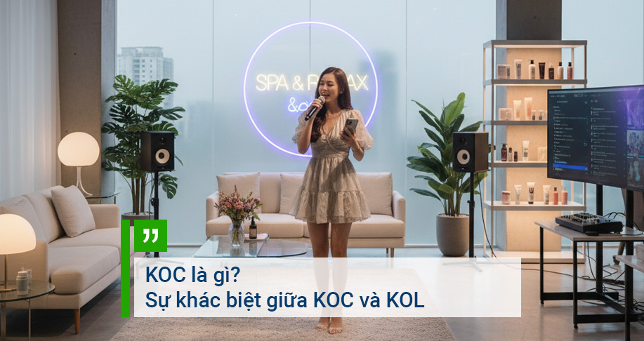 KOC là gì? Sự khác biệt giữa KOC và KOL