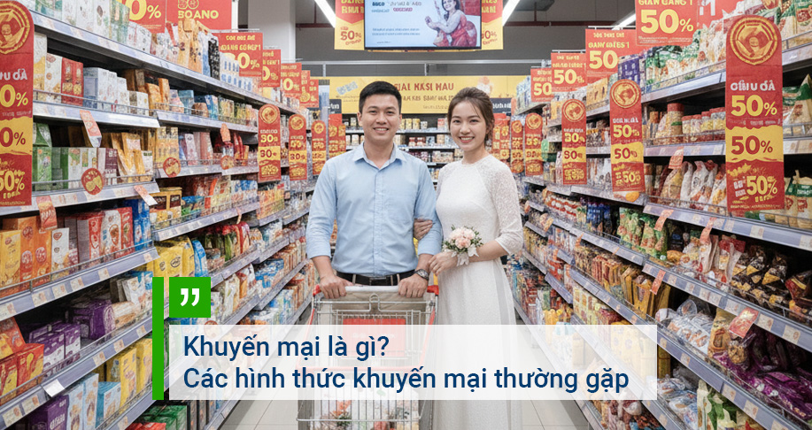 Khuyến mại là gì? Các hình thức khuyến mại thường gặp