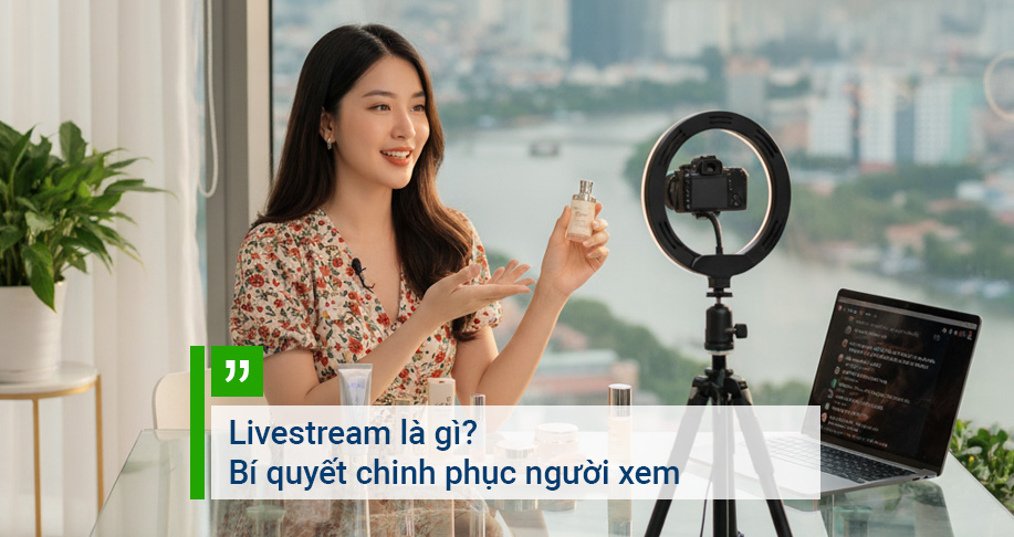 Livestream là gì? Bí quyết chinh phục người xem