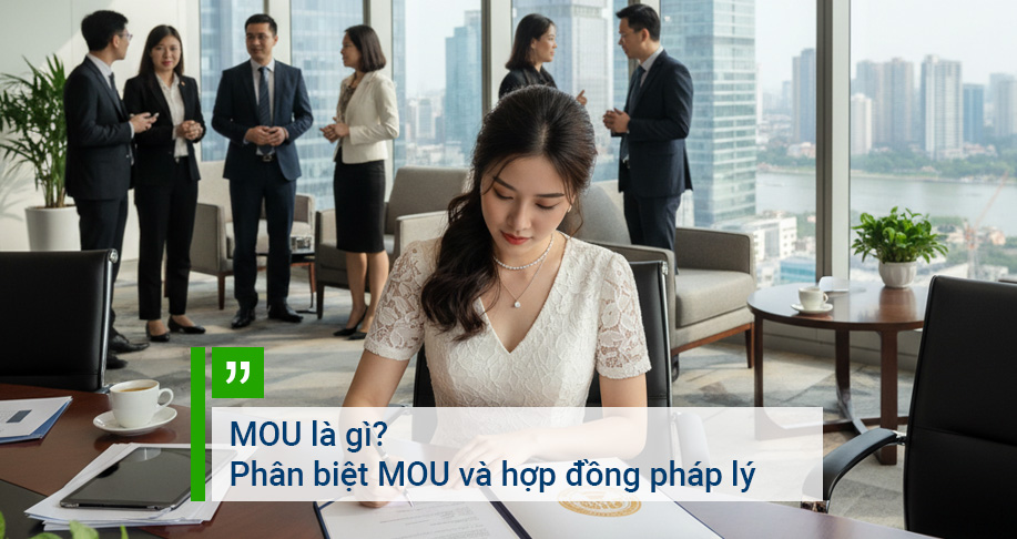 MOU là gì? Phân biệt MOU và hợp đồng pháp lý