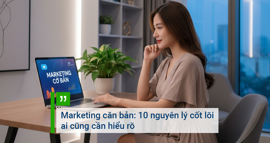 Marketing căn bản 10 nguyên lý cốt lõi ai cũng cần hiểu rõ