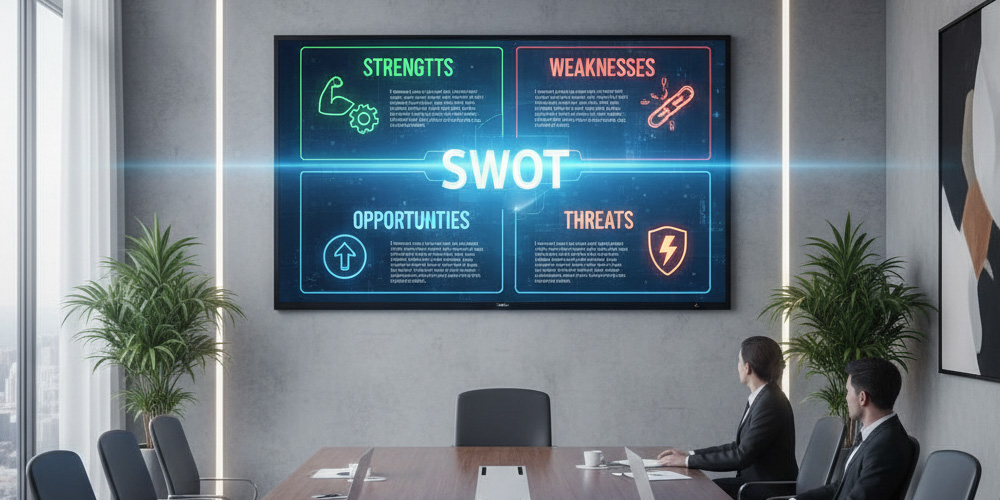 Mô hình SWOT là gì Ứng dụng trong thực tế