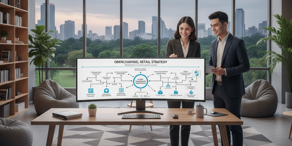 Omnichannel là gì Hiệu quả của mô hình đa kênh
