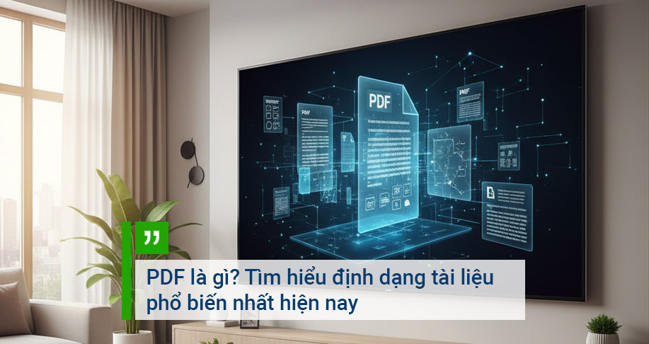 PDF là gì? Tìm hiểu định dạng tài liệu phổ biến nhất hiện nay