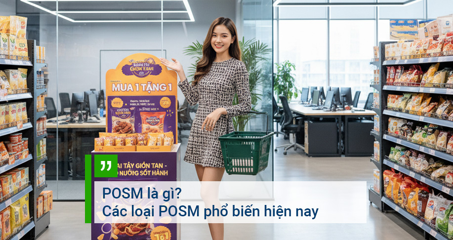 POSM là gì? Các loại POSM phổ biến hiện nay
