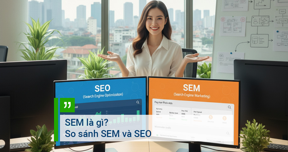 SEM là gì? So sánh SEM và SEO