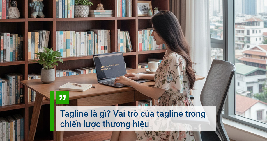Tagline là gì Vai trò của tagline trong chiến lược thương hiệu