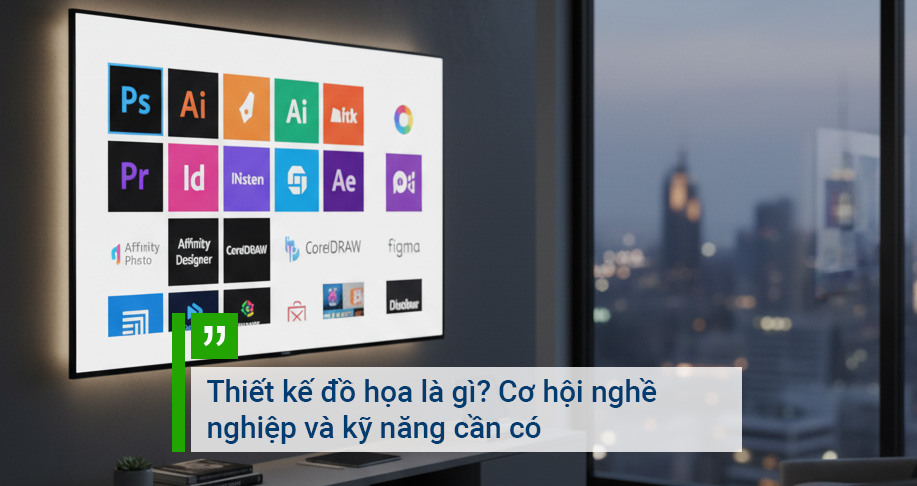 Thiết kế đồ họa là gì Cơ hội nghề nghiệp và kỹ năng cần có