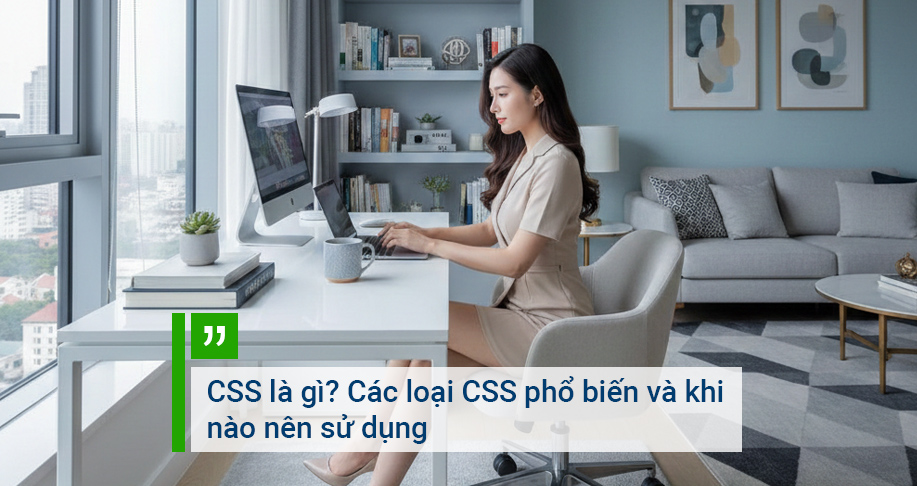 CSS là gì? Các loại CSS phổ biến và khi nào nên sử dụng