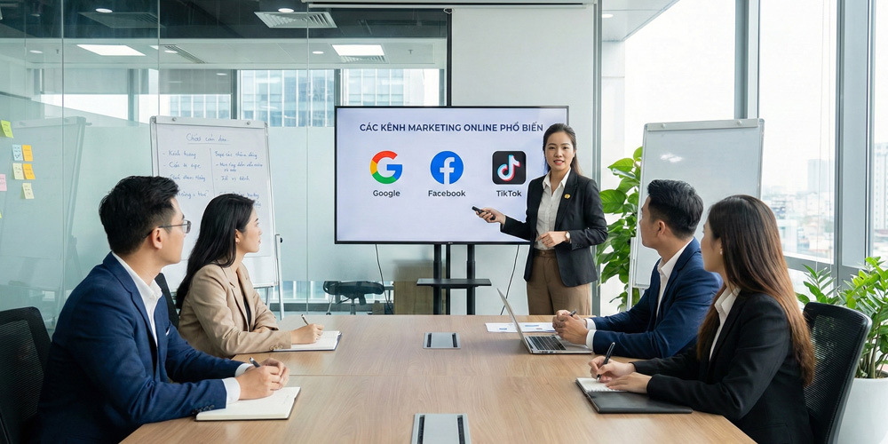 Marketing online là gì Toàn bộ kiến thức cơ bản cần biết