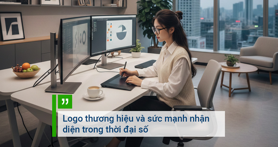 Logo thương hiệu và sức mạnh nhận diện trong thời đại số