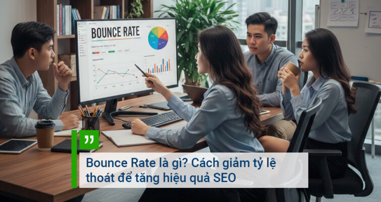 Bounce Rate là gì Cách giảm tỷ lệ thoát để tăng hiệu quả SEO