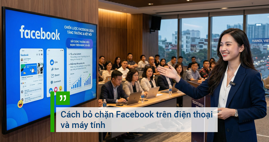 Cách bỏ chặn Facebook trên điện thoại và máy tính